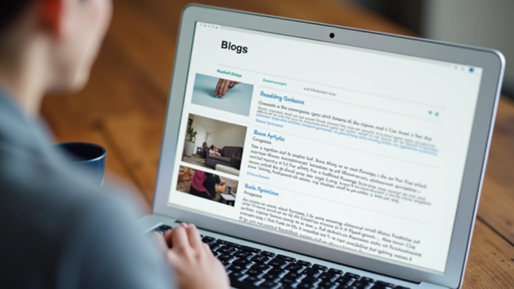 Blog-Artikel mit Bereich für verwandte Artikel am Ende mit Vorschaubildern