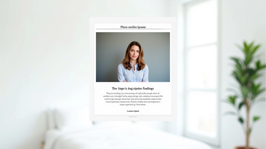 Beispiel korrekter Abstände: Featured Image mit Whitespace oben und unten